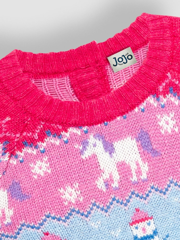 JoJo Maman Bébé Unicorn Unicorn Jumper - Image 3 of 3