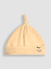 JoJo Maman Bébé Stone Puddings Velour Hat - Image 1 of 3