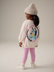 Oatmeal Bluey Sweatshirt and Leggings Set (3mths-7yrs) - Image 1 of 9