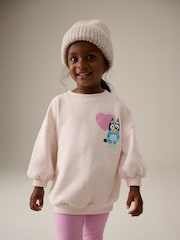 Oatmeal Bluey Sweatshirt and Leggings Set (3mths-7yrs) - Image 3 of 9