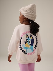 Oatmeal Bluey Sweatshirt and Leggings Set (3mths-7yrs) - Image 4 of 9