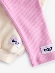 Oatmeal Bluey Sweatshirt and Leggings Set (3mths-7yrs) - Image 8 of 9