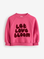Pink Love Raglan Sweatshirt (3mths-7yrs) - Image 4 of 8