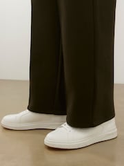 River Island White Cupsole Trainers - Image 1 of 5