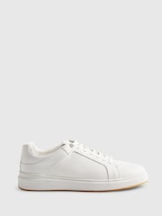 River Island White Cupsole Trainers - Image 2 of 5