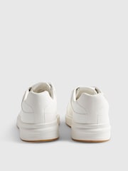 River Island White Cupsole Trainers - Image 3 of 5