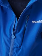 Regatta Blue Junior Calderdale III Waterproof Jacket - Image 7 of 7