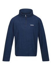Regatta Blue Mens Thompson Lightweight Half Zip Fleece - Image 5 of 7