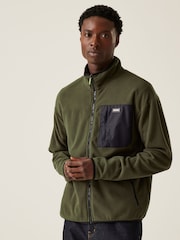 Regatta Green Ground Mens Frankie Full Zip Fleece - Image 1 of 7