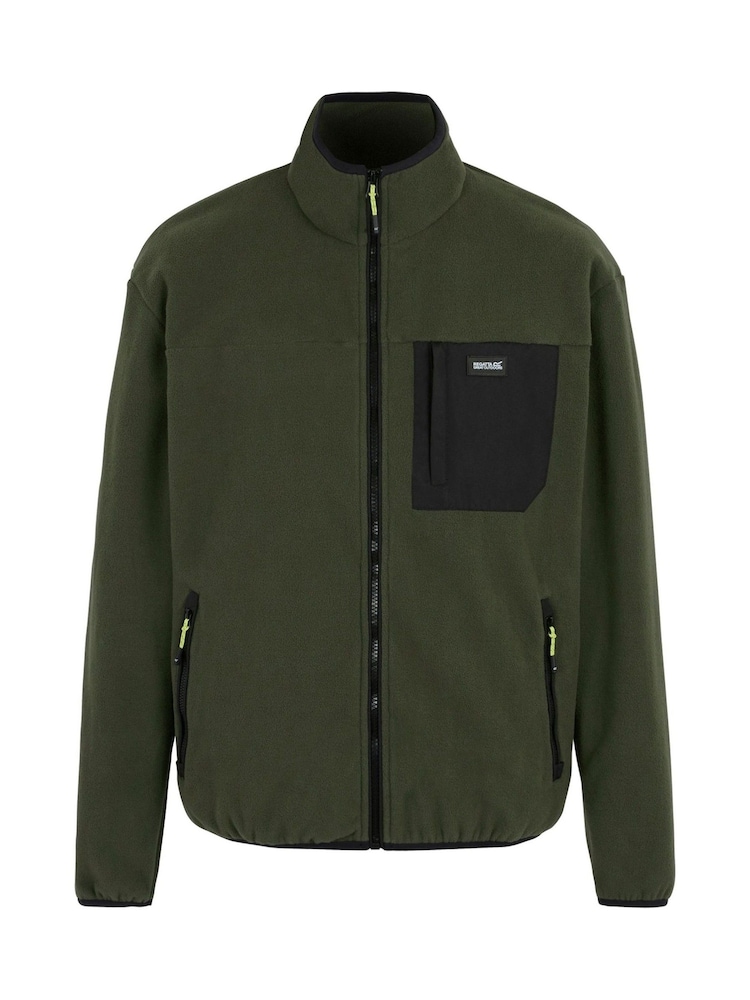 Pull Polaire Homme Regatta - Vert - Taille S - Léger Avec Demi-Zip - Occasion