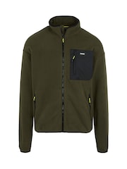 Regatta Green Ground Mens Frankie Full Zip Fleece - Image 6 of 7