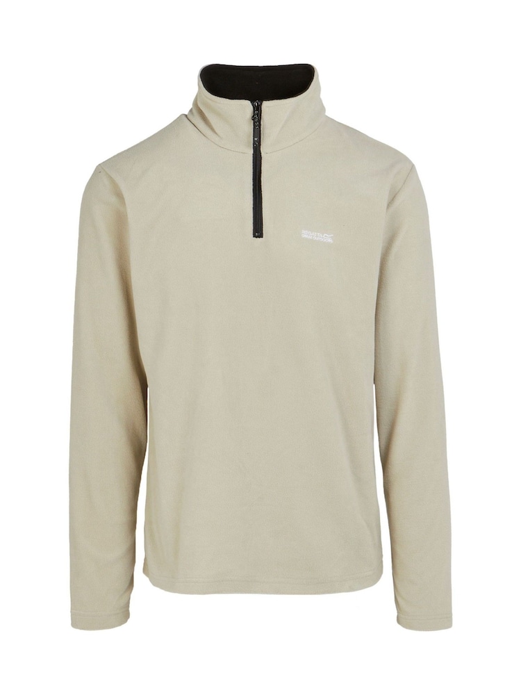 Regatta Natural Mens Thompson Lightweight Half Zip Fleece - Image 5 of 6
