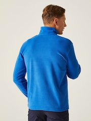 Regatta Dark Blue Mens Thompson Lightweight Half Zip Fleece - Image 2 of 6