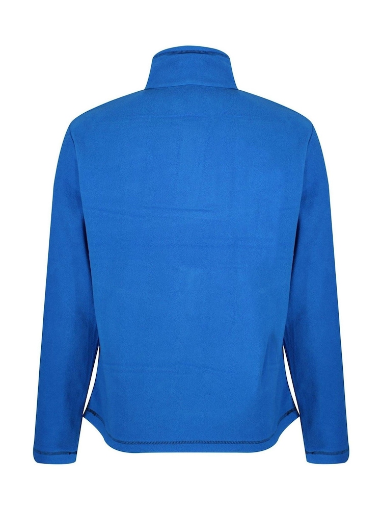 Regatta Dark Blue Mens Thompson Lightweight Half Zip Fleece - Image 6 of 6