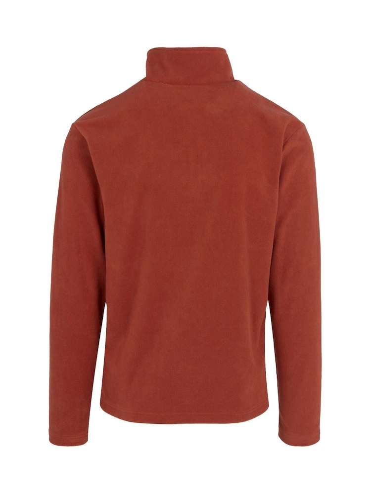 Regatta Red Mens Thompson Lightweight Half Zip Fleece - Image 6 of 6