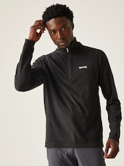 Regatta Dark Grey Montes Quarter Zip Fleece - Image 1 of 6