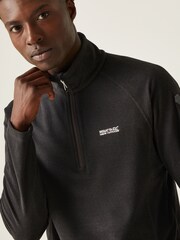 Regatta Dark Grey Montes Quarter Zip Fleece - Image 4 of 6