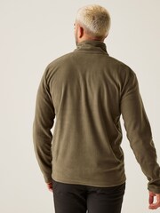 Regatta Light Green Mens Thompson Lightweight Half Zip Fleece - Image 2 of 6
