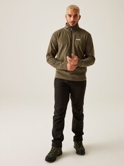 Regatta Light Green Mens Thompson Lightweight Half Zip Fleece - Image 3 of 6