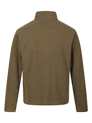 Regatta Light Green Mens Thompson Lightweight Half Zip Fleece - Image 6 of 6