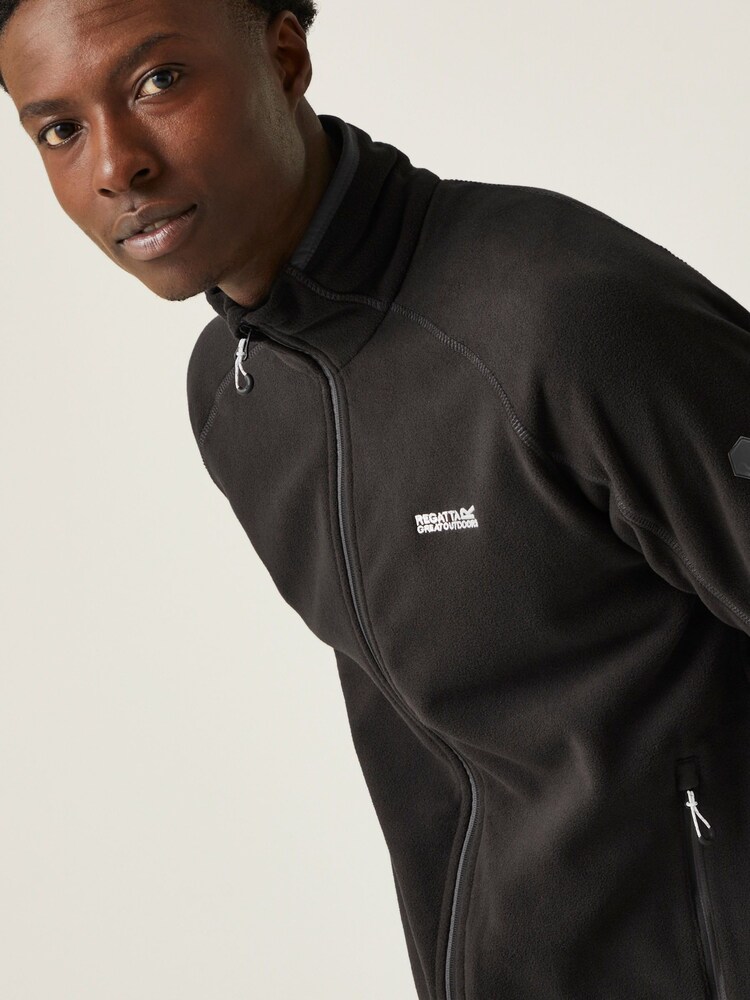 Regatta Black Hadfield Fleece - Image 4 of 6