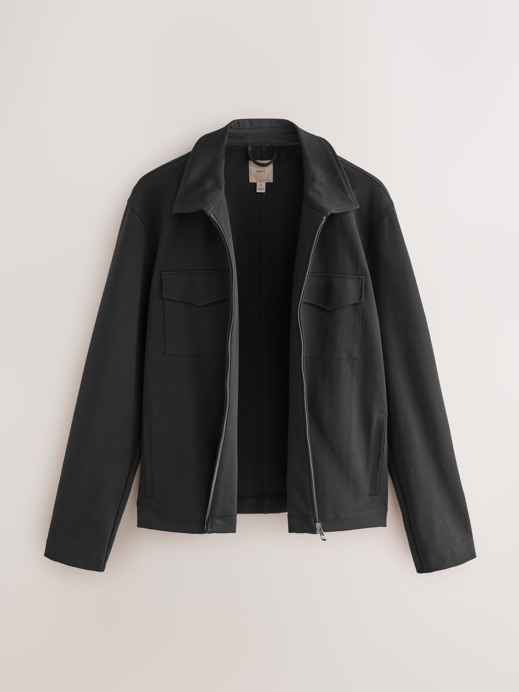 Buy Black Jersey Jacket from Next Norway