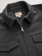 Black Jersey Shacket - Image 7 of 8
