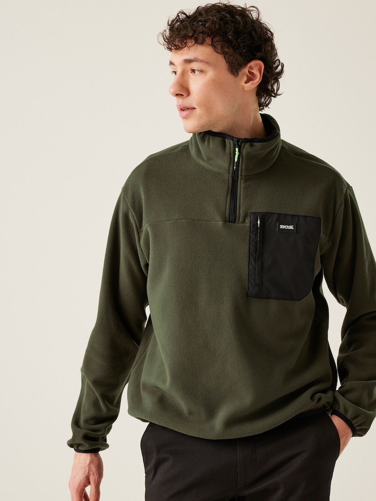 Regatta Green Frankie Quarter Zip Fleece - Image 1 of 6