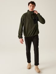 Regatta Green Frankie Quarter Zip Fleece - Image 3 of 6
