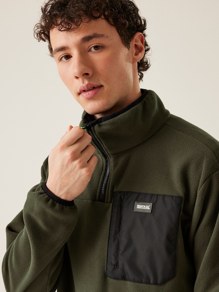 Regatta Green Frankie Quarter Zip Fleece - Image 4 of 6