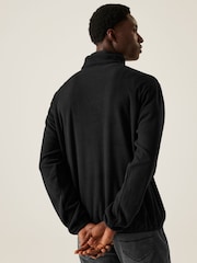 Regatta Black Mens Frankie Half Zip Fleece - Image 2 of 7