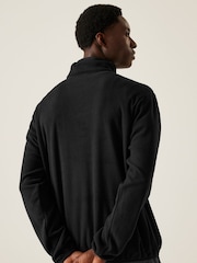 Regatta Black Mens Frankie Half Zip Fleece - Image 5 of 7