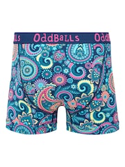 OddBalls Blue Fancy Pants Print Boxers - Image 2 of 4