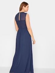 Long Tall Sally Blue Lace Detail Midaxi Dress - Image 2 of 3