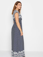 Long Tall Sally Blue Bardot Maxi Dress - Image 2 of 4