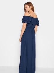 Long Tall Sally Blue Ruffle Maxi Dress - Image 2 of 4
