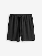 Long Tall Sally Black Linen Blend Shorts - Image 5 of 5