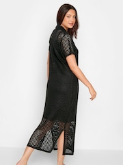 Long Tall Sally Black Crochet Dress - Image 2 of 4