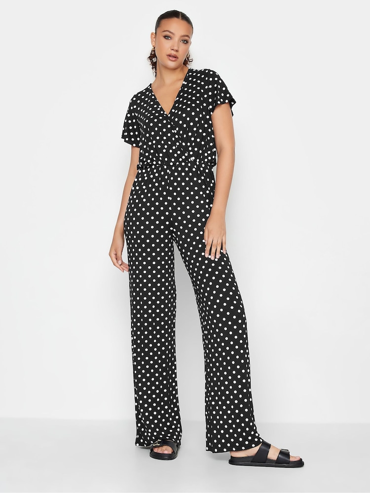 Long Tall Sally Spot Wrap Jumpsuit - Bild 1 von 5 Long Tall Sally Spot Wrap Jumpsuit - Bild 1 von 5