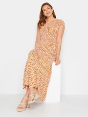 Long Tall Sally Yellow Sunflower Print Dress - Image 3 of 4