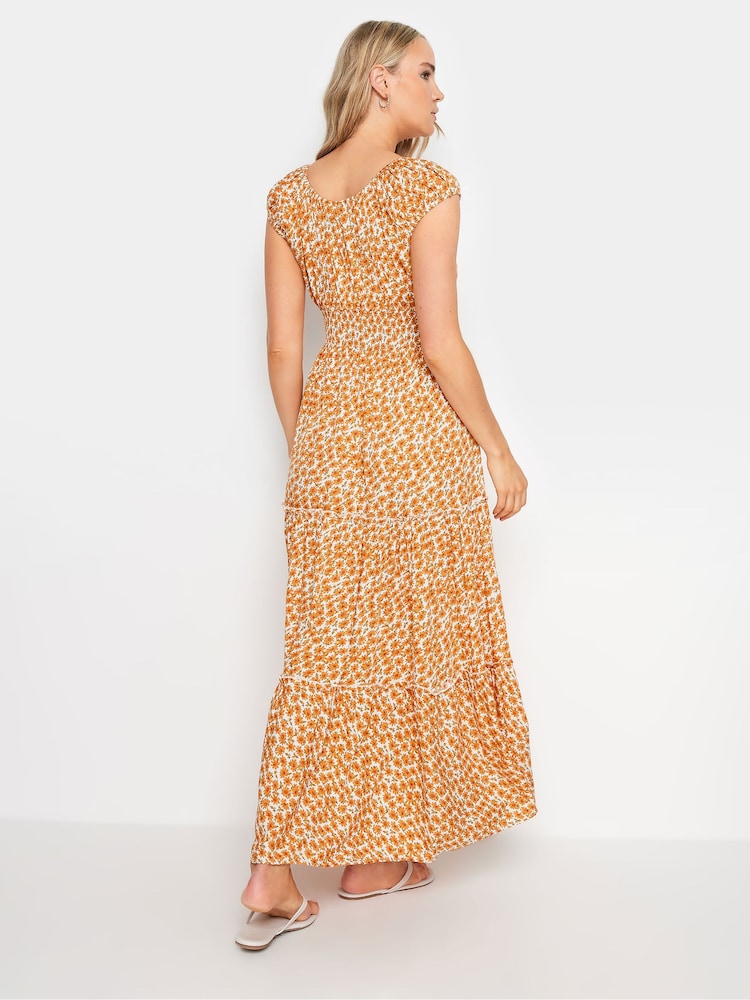 Long Tall Sally Yellow Sunflower Print Dress - Image 5 of 5 Long Tall Sally Yellow Sunflower Print Dress - Image 5 of 5