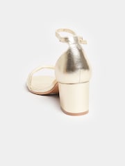 Long Tall Sally босоножки на блочном каблуке из искусственной кожи - Image 3 of 5