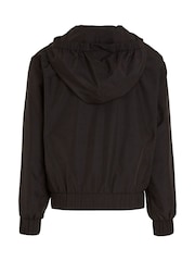 Calvin Klein Black Logo Zip Up Jacket - Image 5 of 6