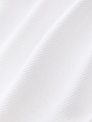 White Short Sleeve Ribbed Henley T-Shirt - Image 2 of 2