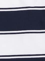 U.S. Polo Assn. Regular Fit Mens 100% Cotton Striped Rugby Shirt - صورة 8 من 8