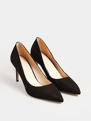 Long Tall Sally Black Point Court Shoes - Image 1 of 5