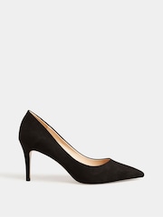 Long Tall Sally Black Point Court Shoes - Image 2 of 5
