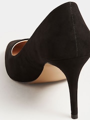 Long Tall Sally Black Point Court Shoes - Image 3 of 5