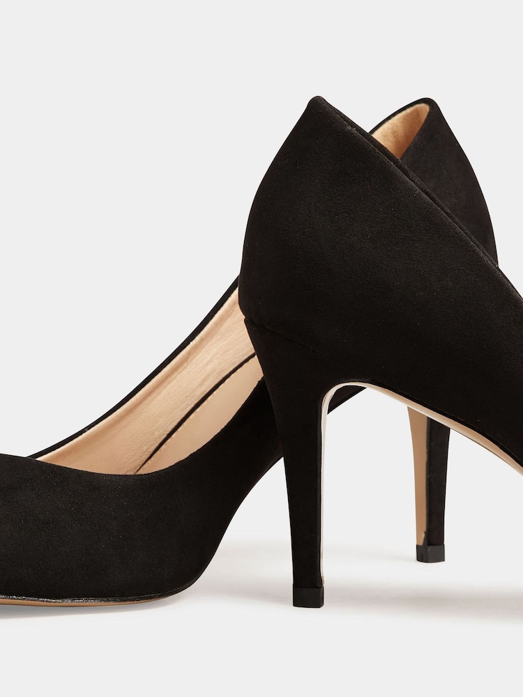 Long Tall Sally Black Point Court Shoes - Image 5 of 5