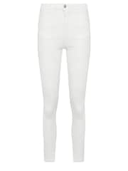 Long Tall Sally White AVA Superstretch Skinny Jeans - Image 3 of 3